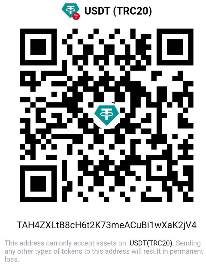 USDT TRC20 Payment QR Code